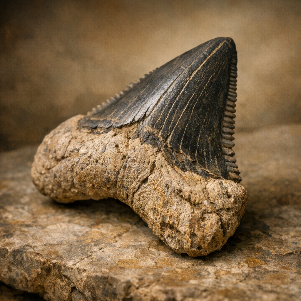Tout savoir sur la dent de requin fossile : histoire, identification et prix