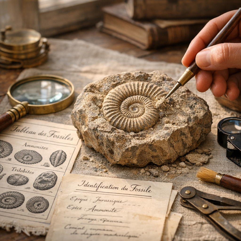 Les étapes à suivre pour reconnaître et identifier un fossile facilement